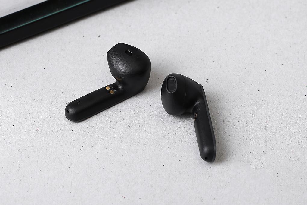 Tai nghe Bluetooth True Wireless Rezo T206 Xám Đen - Hàng chính hãng