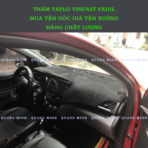 Thảm Taplo Xe Vinfast Fadil Chất Liệu Cao Cấp