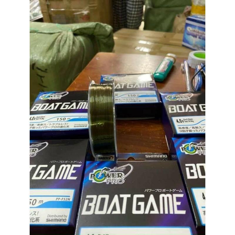 Cước câu cá Nhật shimano Boatgame dài 150m từ số 2 -10 siêu bền