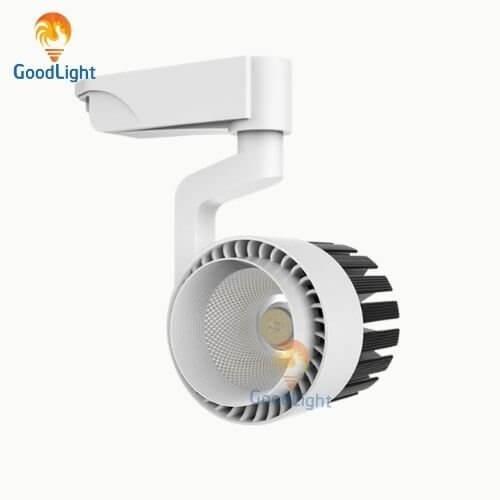 Đèn rọi ray COB RO6 20W/30W goodlight, đèn chiếu sáng showroom, đèn chiếu điểm sản phẩm, đèn lon shop thời trang