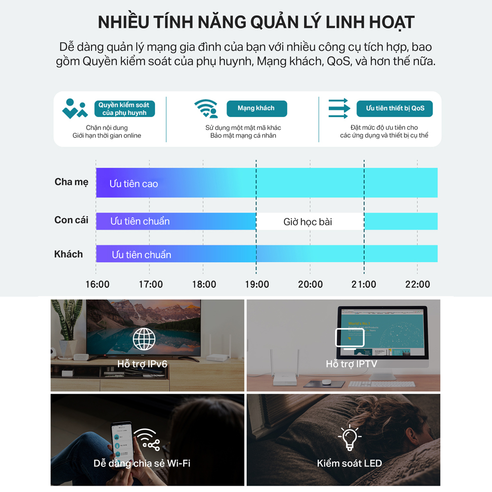  Router Wifi Chuẩn N 300Mbps TP-Link TL-WR844N  - Hàng Chính Hãng