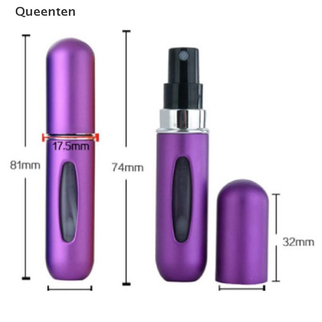 Queenten 5ml Portable Mini Refillable Perfume Bottle Empty Cosmetic Spray Atomizer Bottle VN