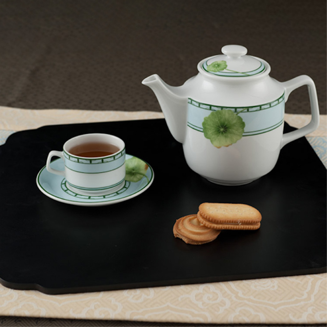Bộ Trà Sứ Minh Long 0.7 L - Jasmine - Tich Tuyết Thảo
