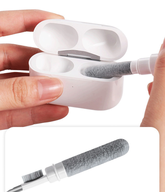 Bộ Dụng Cụ Vệ Sinh Tai Nghe - Bàn Phím Máy Tính 5 Trong 1