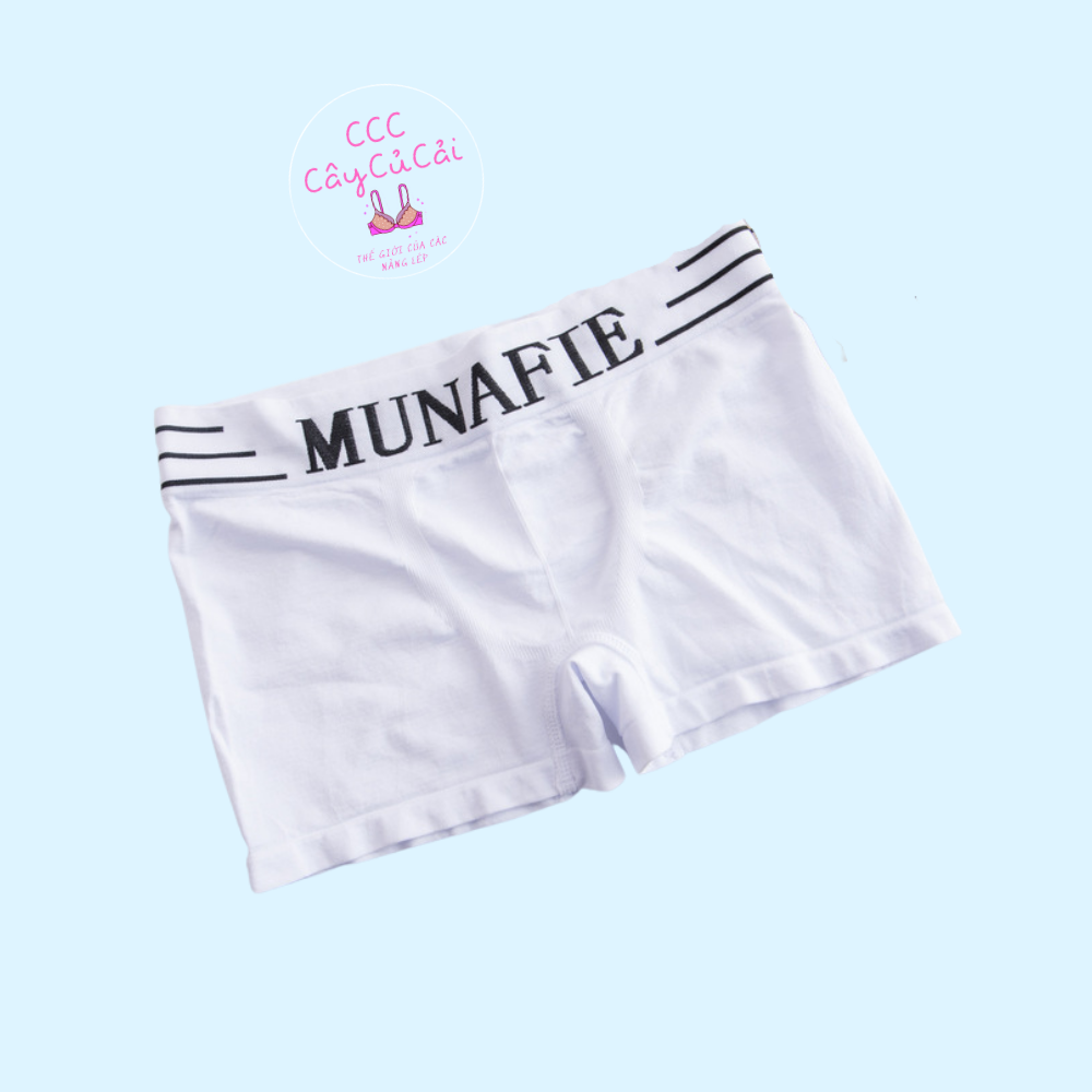 Quần sịp xì đùi nam cao cấp quần lót nam boxer Munafie đùi co giãn 4 chiều CCC090