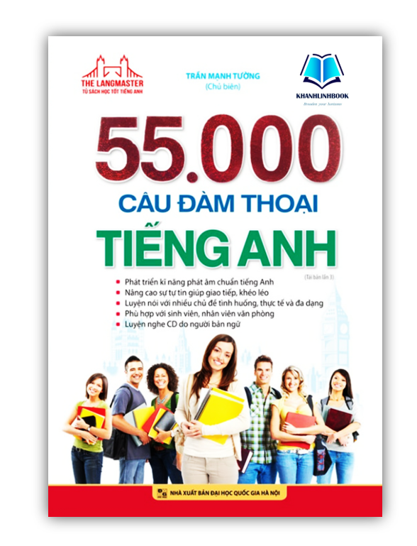Sách - 55000 Câu Đàm Thoại Tiếng Anh Tái Bản 03
