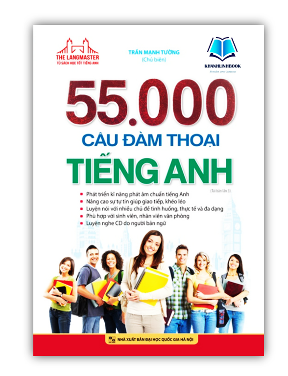 Sách - 55000 câu đàm thoại Tiếng Anh (tái bản 03)