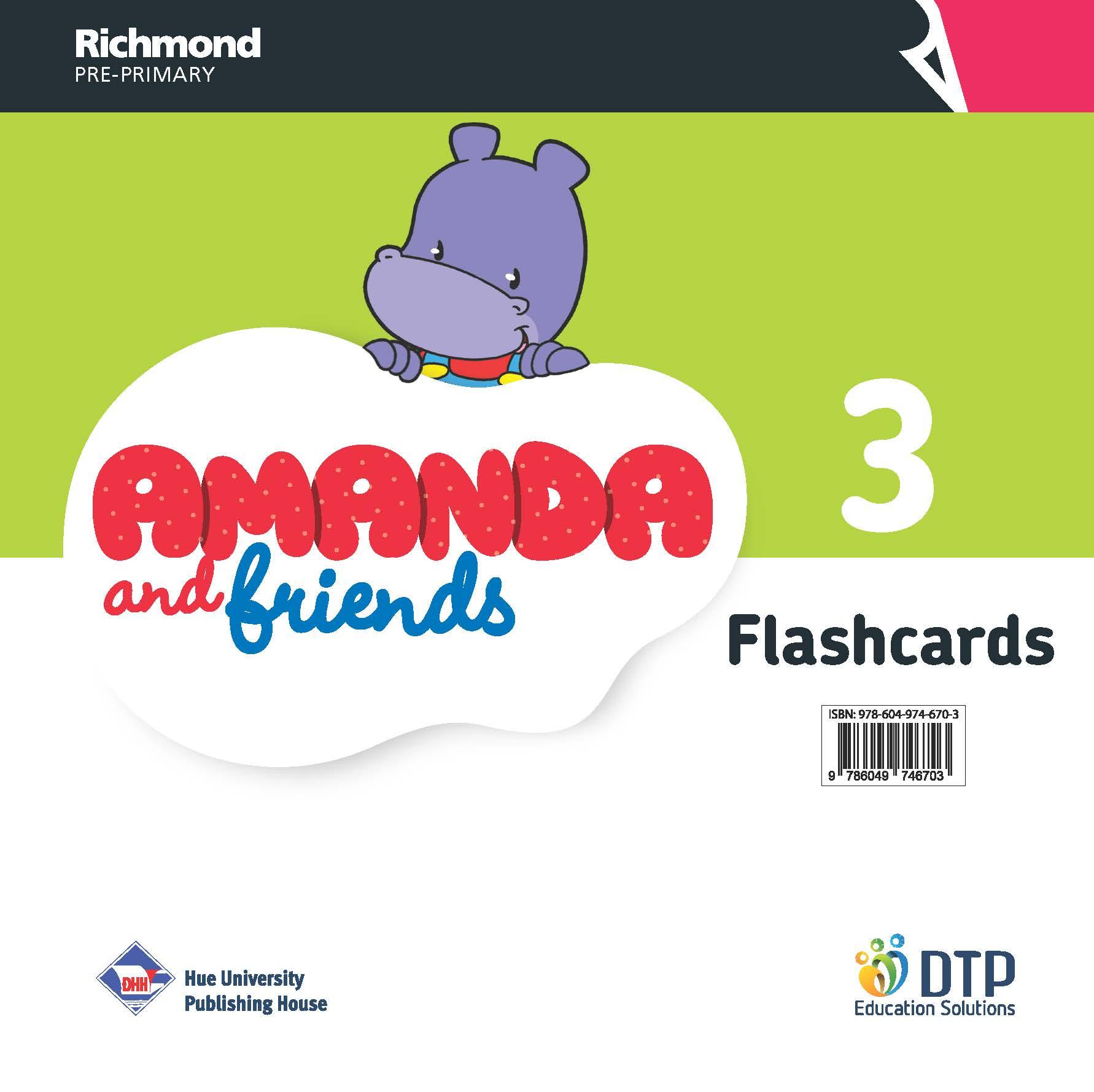 Amanda &amp; Friends Flashcards Level 3