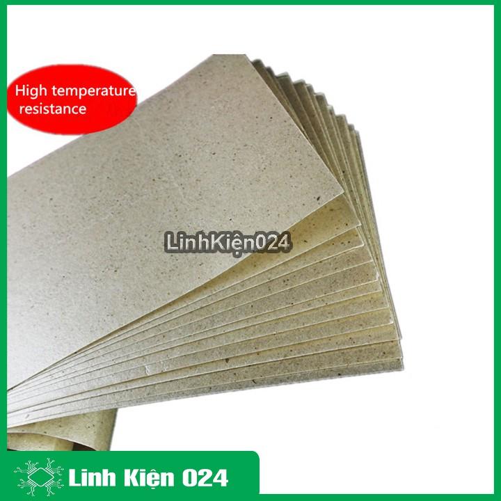 Giấy Mica Mềm Cách Nhiệt Chịu Nhiệt Độ Cao 1000 Độ C 330x110x0.15mm