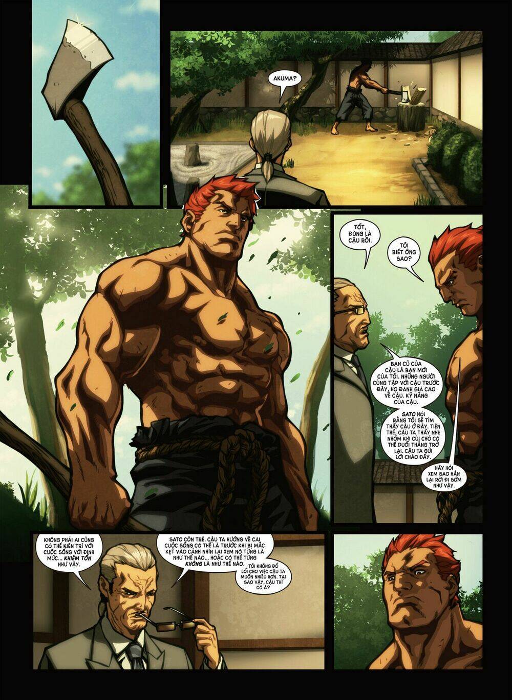 street fighter origins: akuma | cội nguồn street fighter: akuma chapter 3 7