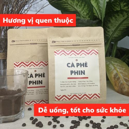Cà Phê Pha Phin Truyền Thống Rang Xay Nguyên Chất Cafe Mộc Không Sánh Không Gắt Ngọt Hậu Mới Rang