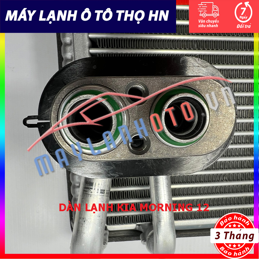 Dàn (giàn) lạnh Kia Morning 2012 2013 2014 2015 2016 2017 2018 Hàng xịn Hàn Quốc 12 13 14 15 16 17 18