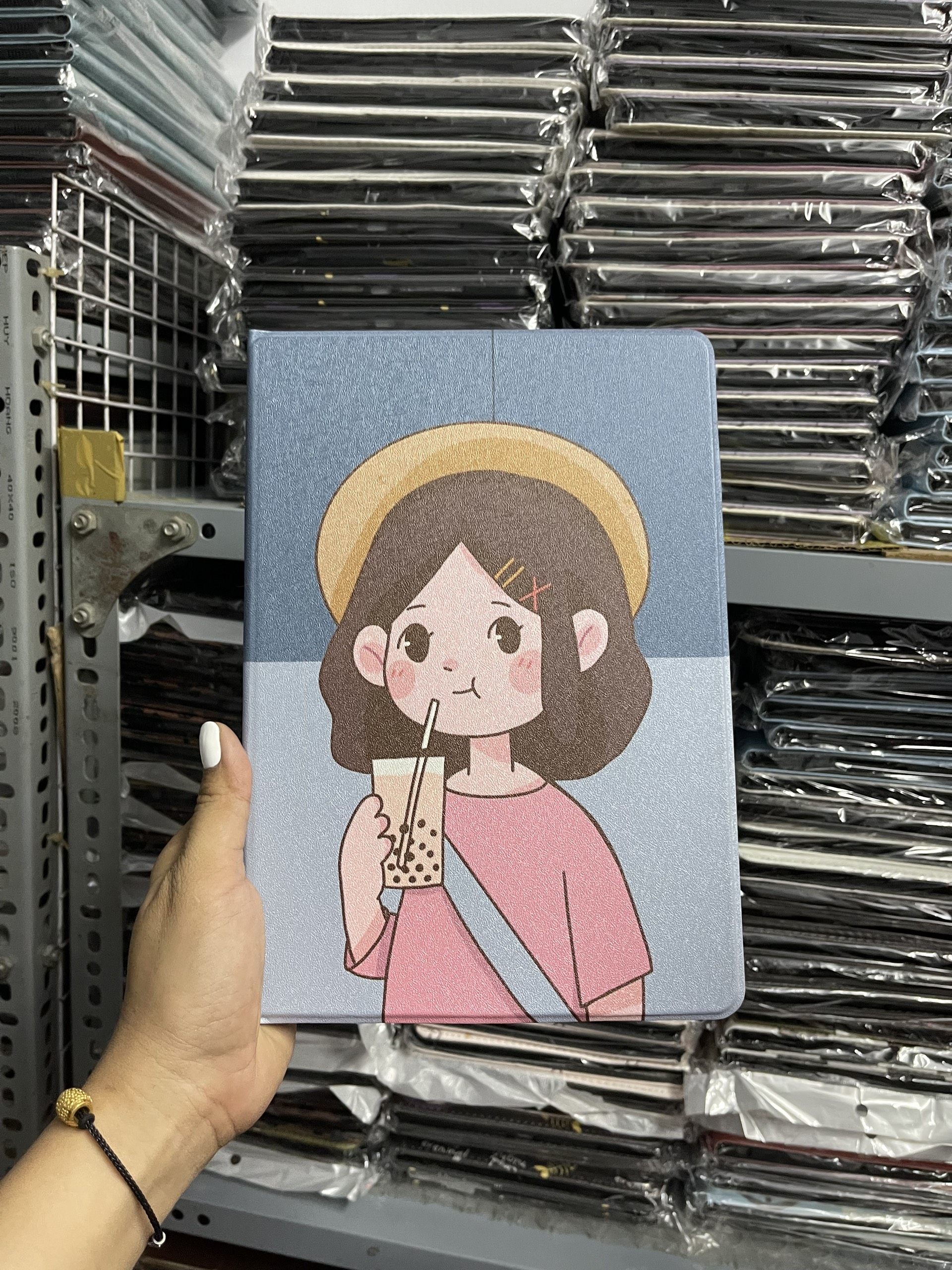 Bao da dành cho ipad 2017/2018/gen 5/6/air 1/2 9.7 hoạt hình