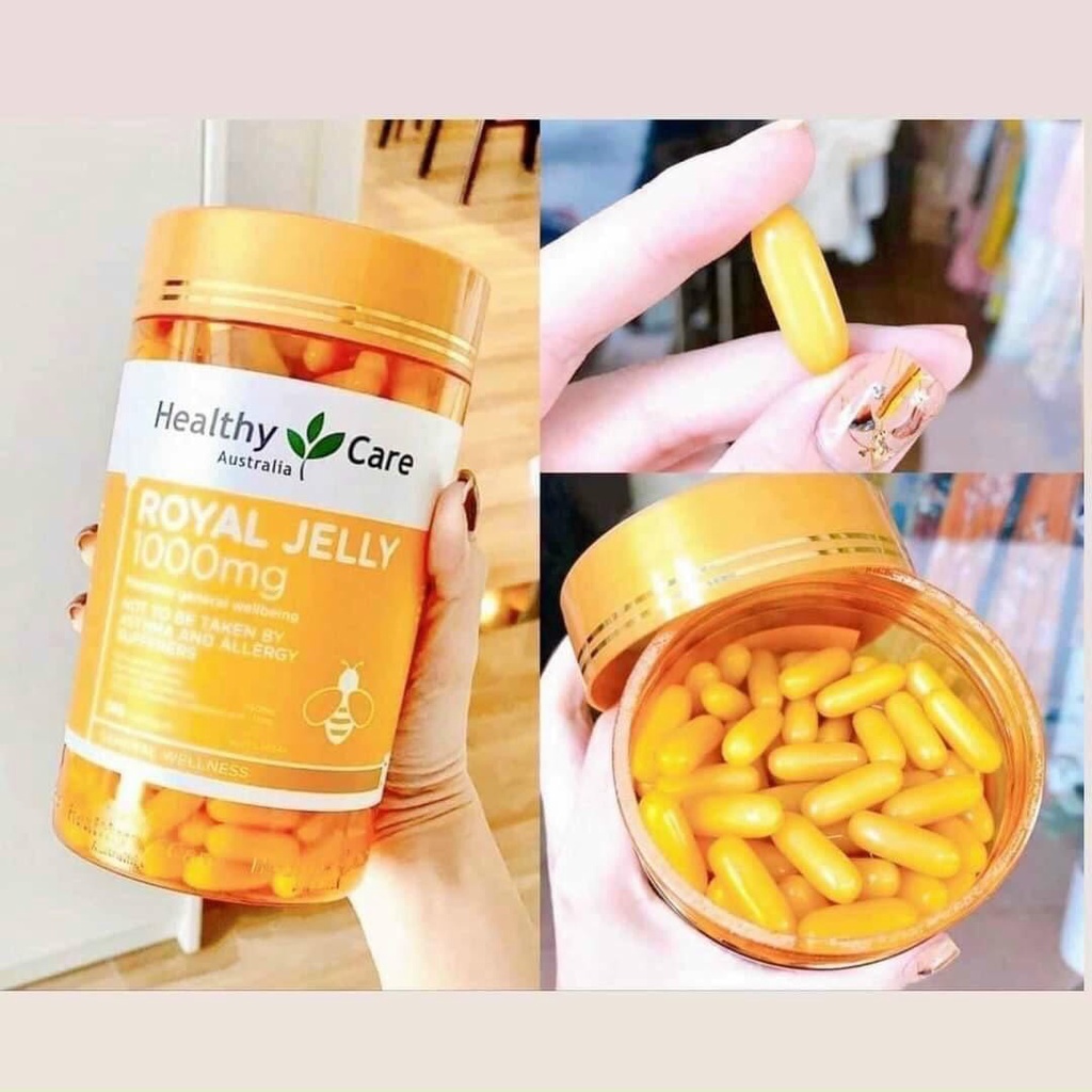 Sữa Ong Chúa Úc Healthy Care Royal Jelly 1000