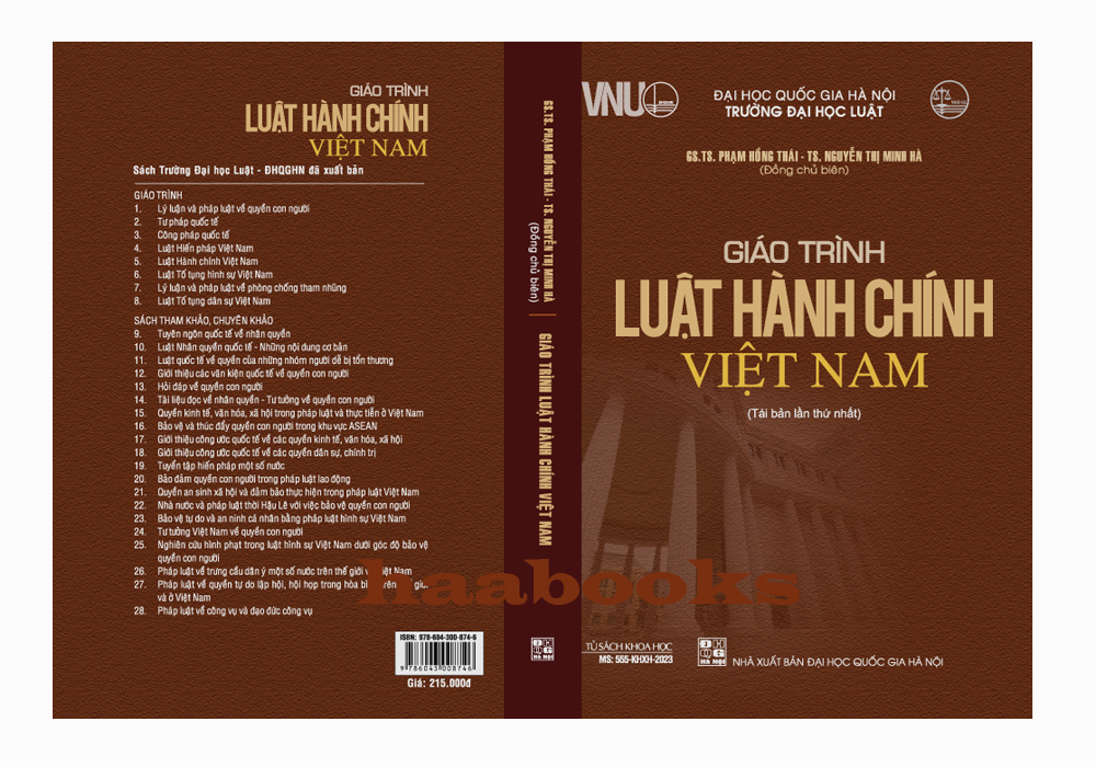 Giáo trình luật hành chính Việt Nam