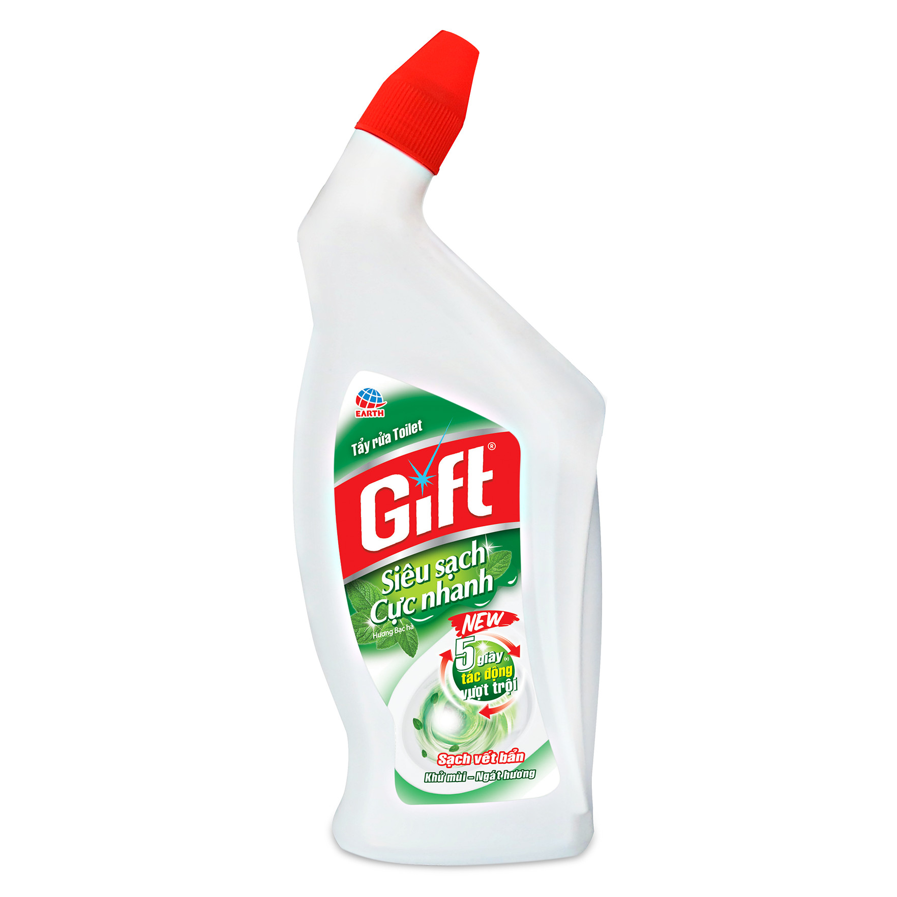 Tẩy Toilet Gift 600ml  (Siêu Sạch/ Bạc Hà)