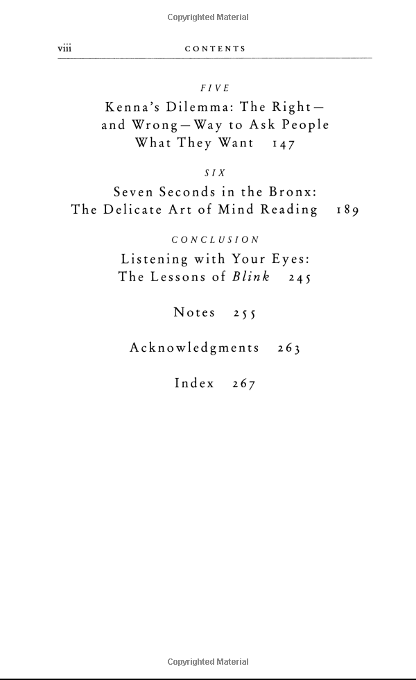 Blink: The Power of Thinking Without Thinking (Mass Paperback)