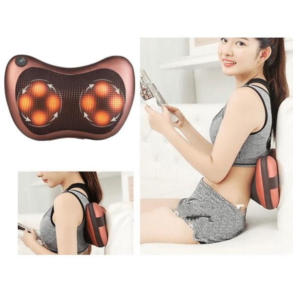 Gối Massage Hồng Ngoại 8 Bi