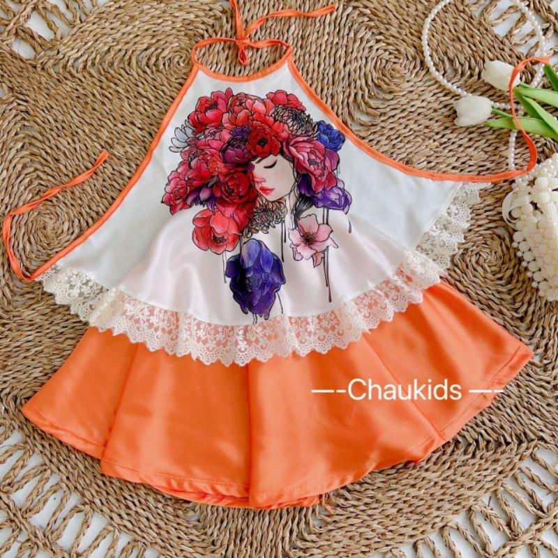 Set yếm cho bé gái