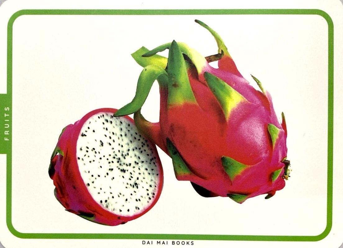 Sách - Flash Card - Thẻ Học Thông Minh Theo Phương Pháp Giáo Dục Sớm Glenn Doman - Các Loài Hoa Và Trái Cây - Flowers And Fruits