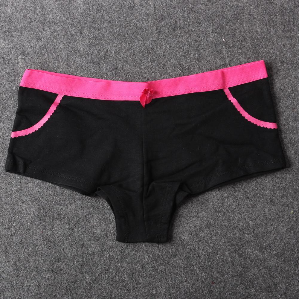 6 Cái/lốc Mới Cotton Ngắn Quần Lót Boxer Nữ Quần Lót Boyshorts Quần Lót Nữ Quần Short Bé Trai Bé Gái Châu Á M-XL