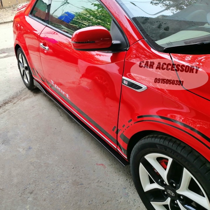 Lip hông lip sườn Kia mẫu độ xe KIA KOUP