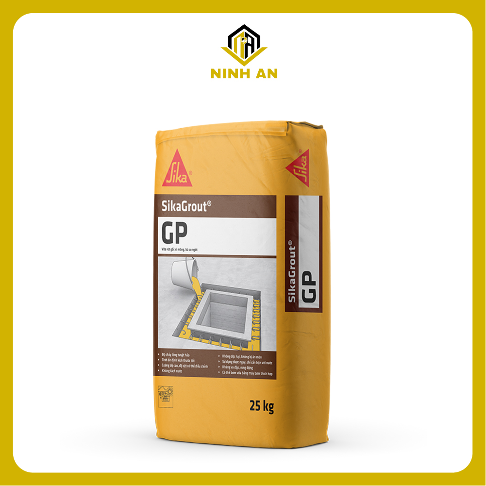 SikaGrout GP - Bao 25kg - Vữa rót không co ngót