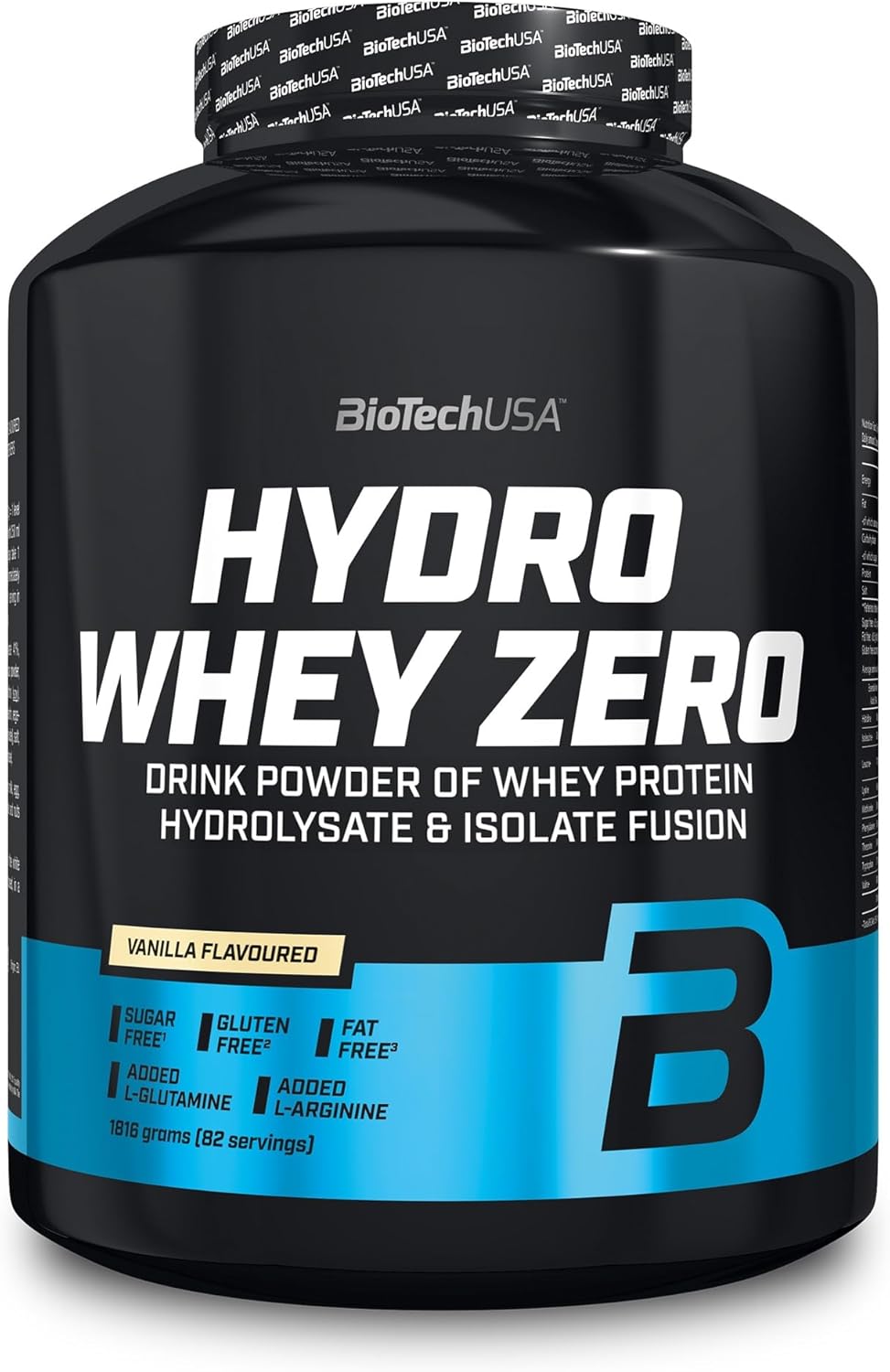 BiotechUSA HYDRO WHEY ZERO, 100% Whey Protein Hydrolyzed (4LBS), Hỗ Trợ Phục Hồi,  Phát Triển Cơ Bắp