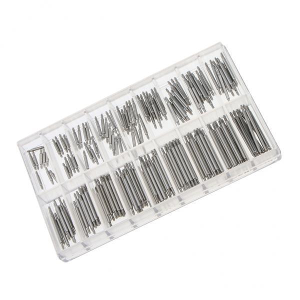 2X 180 Pieces Professional Stainless Steel Watch Spring Bar Strap Pins 1.5mm
