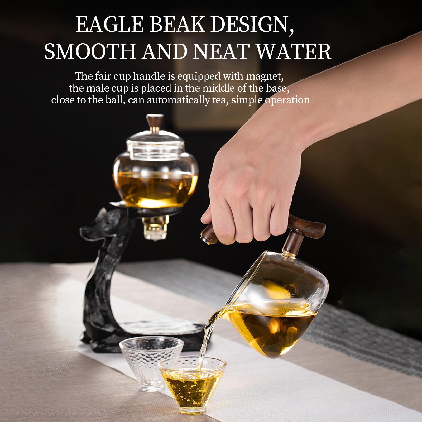 Glass Teapot Infuser Drip Pot Tea Making Infuser Tea Drip Pot for Home