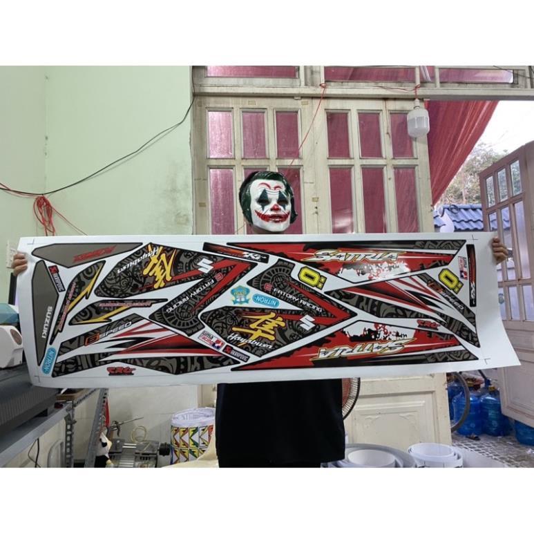 Tem rời Satria fi hayabusa bảo hành màu sắc vĩnh viễn