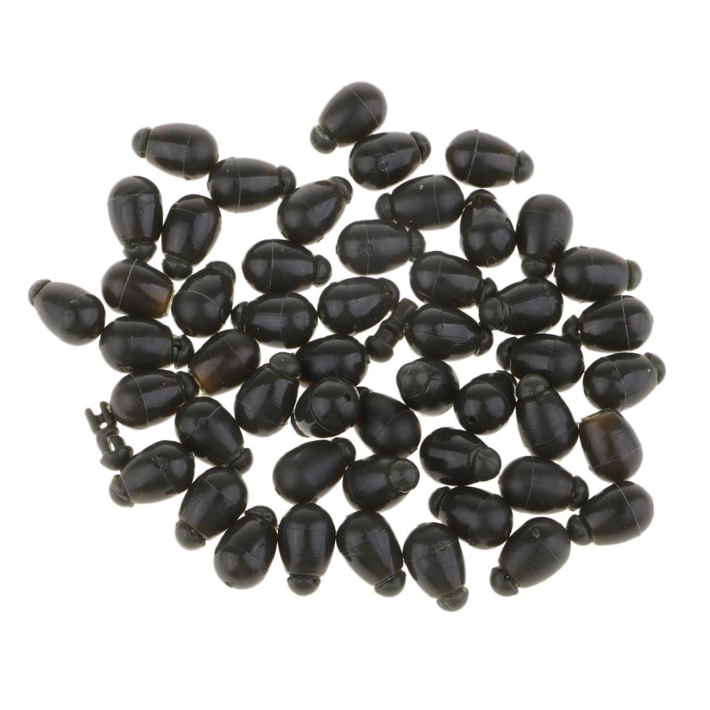 50x Quick Change Beads Hooklength Carp Terminal Tackle Method Feeder Fishing