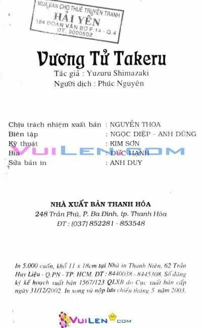 vương tử takeru chapter 15 168