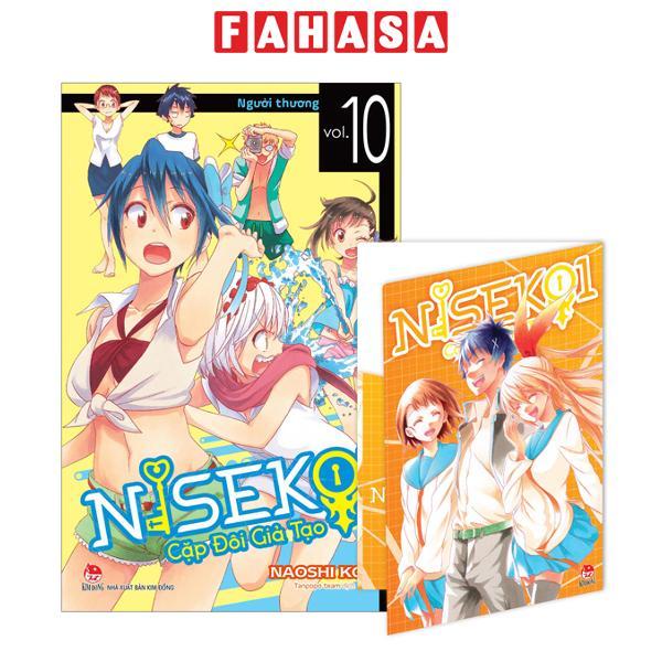 Sách - Nisekoi - Cặp Đôi Giả Tạo - Tập 10 - Người Thương - Tặng Kèm Kẹp File Giấy