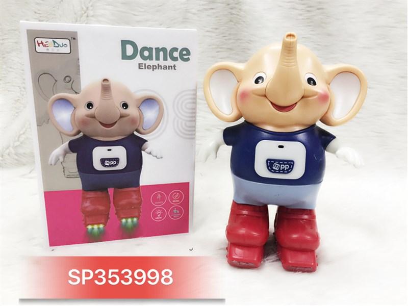 SP353998 - HỘP VOI TRƯỢT BĂNG PIN NHẠC ĐÈN NHẢY, 33304