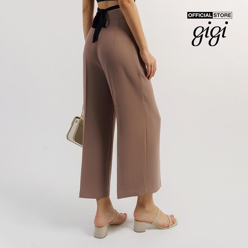 GIGI - Quần culottes nữ xếp li Deep Pleat G3206T211315