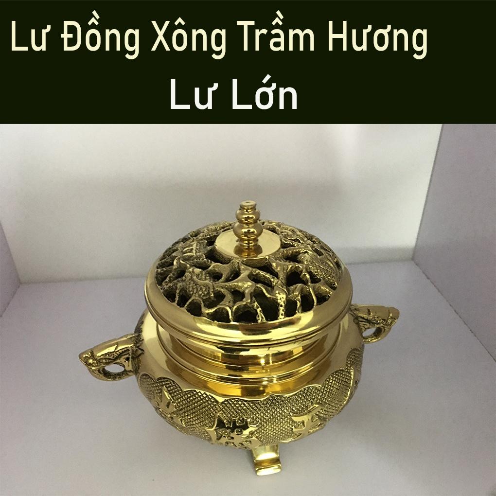 Lư Đồng đốt Trầm Hương - Cực sang