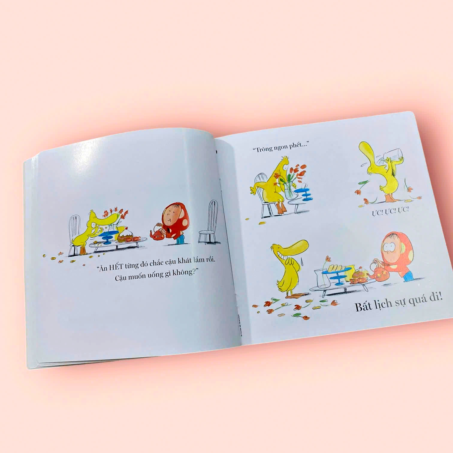 Sách cho bé - Vịt Và Chấm - Bộ 3 cuốn - Sách Tranh Rèn Luyện Nhân Cách Và Thói Quen - Dành cho trẻ từ 3 tuổi
