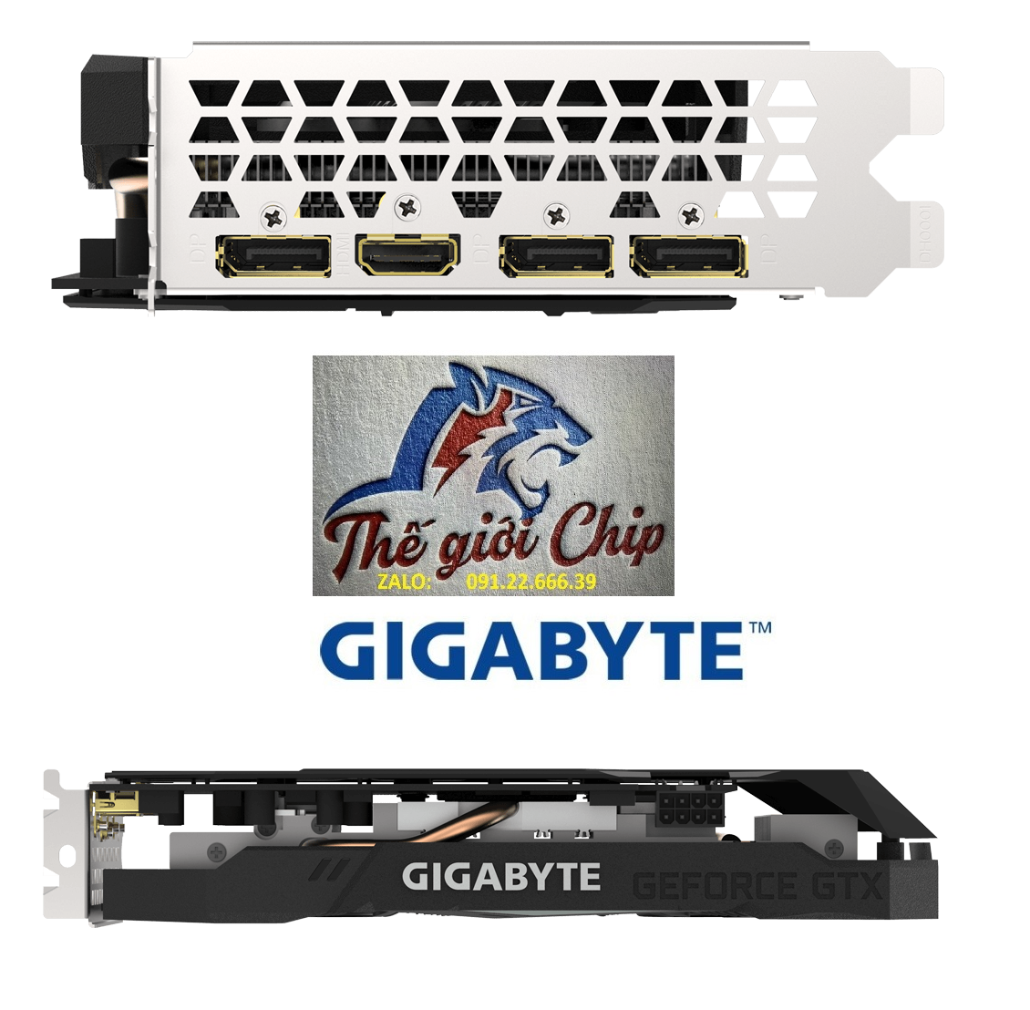 VGA (Cạc màn hình) GIGABYTE GeForce GTX 1660 6GB/D5/2FAN - HÀNG CHÍNH HÃNG