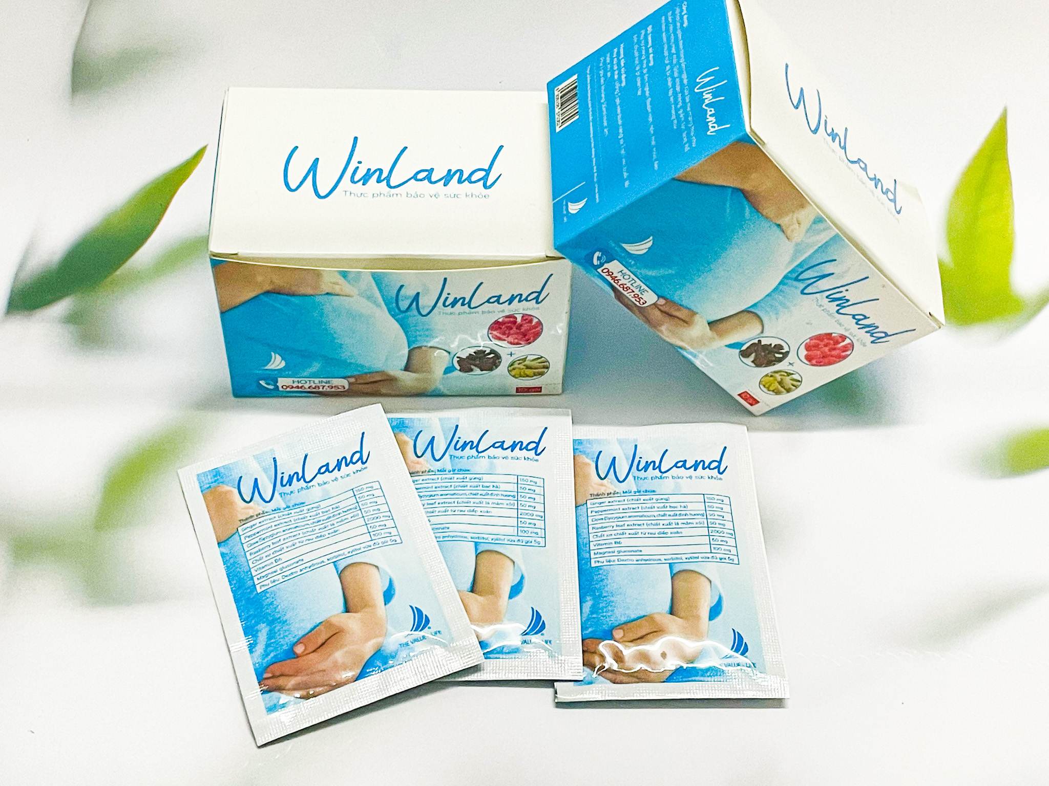 BỘT UỐNG WINLAND HỘP 10 - 14 GÓI GIÚP THAI KỲ KHỎE MẠNH, AN THAI, GIẢM TÁO BÓN