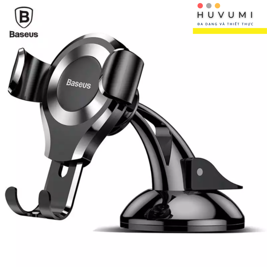 Bộ đế giữ điện thoại dùng trong xe hơi Baseus Osculum Type Gravity Car Mount LV374