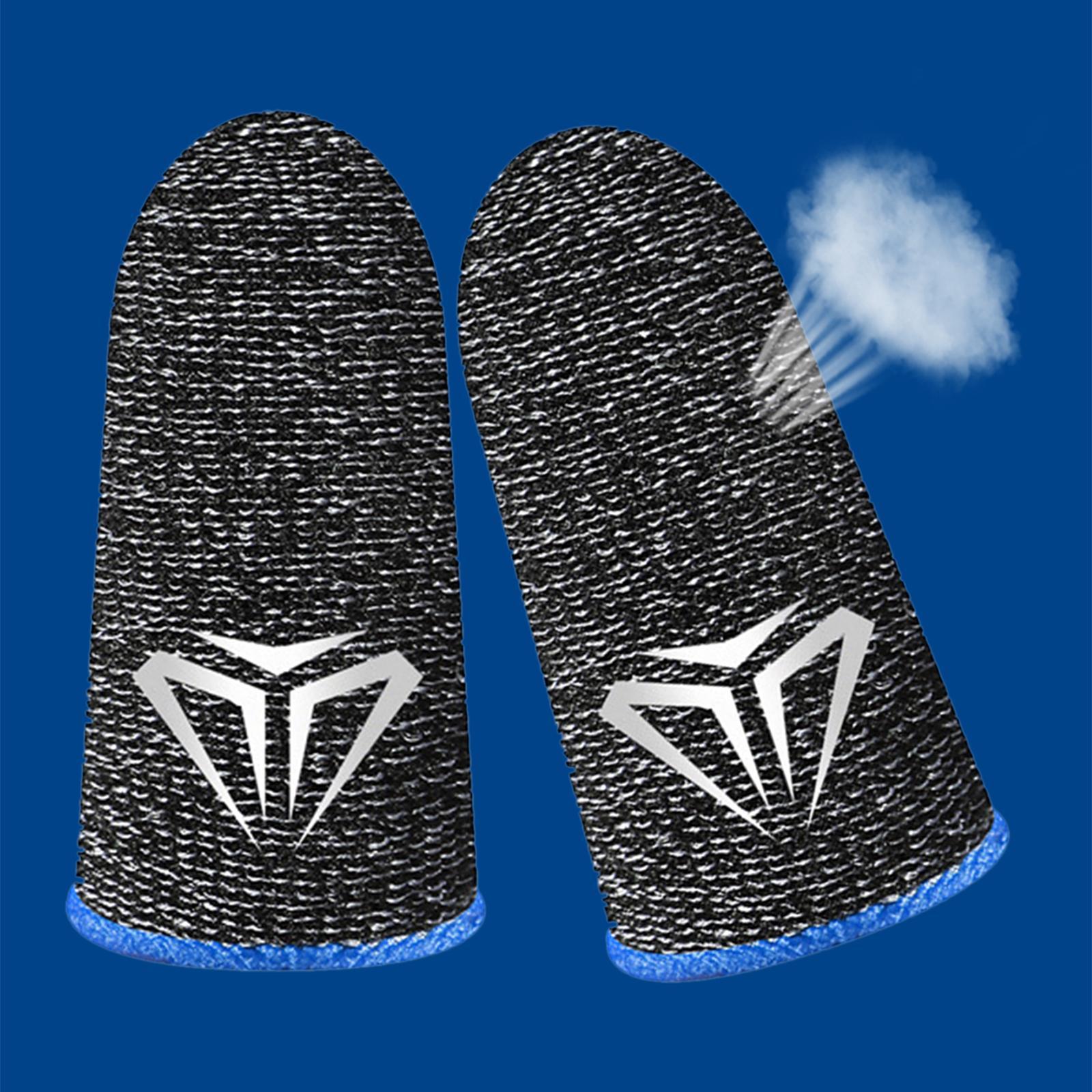 Phone Gaming Finger Sleeves Breathable Gaming Finger Sleeves for Mobile Game