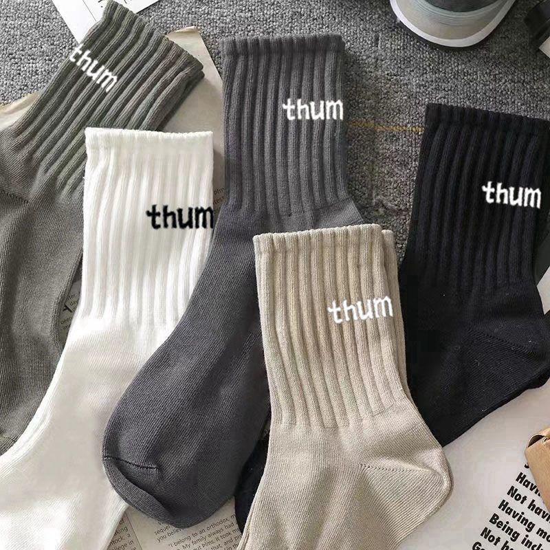 Sét 5 đôi Tất ,Vớ THUM cổ Trung cao cấp ,Chất liệu Cotton nano kháng khuẩn khử mùi chống hôi chân