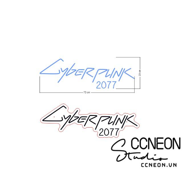 Đèn Trang Trí Góc Chơi Game cyberpunk 2077