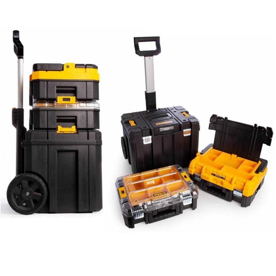 THÙNG ĐỰNG ĐỒ NGHỀ DI ĐỘNG MM DEWALT DWST83411-1 - HÀNG CHÍNH HÃNG