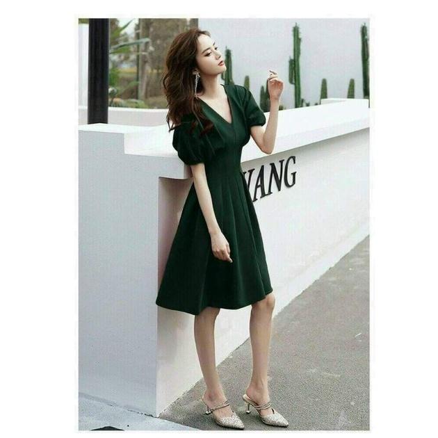 ĐẦM XOÈ XẾP LI TAY PHỒNG CÁCH ĐIỆU