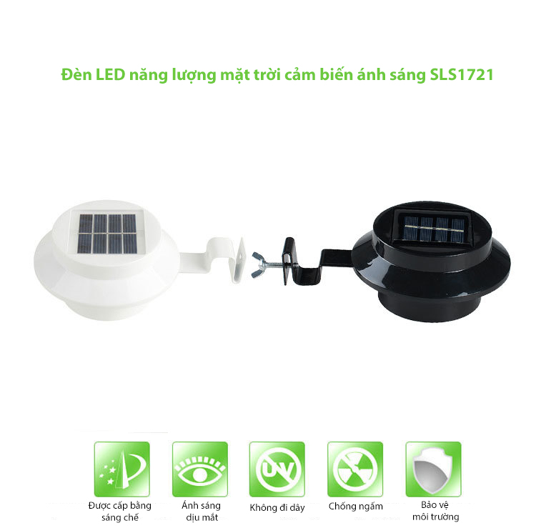 Đèn LED năng lượng mặt trời cảm biến ánh sáng