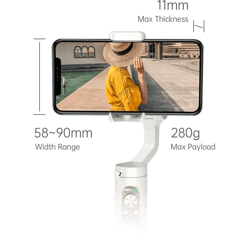 Hohem iSteady X - gimbal chống rung 3 trục cho điện thoại siêu nhỏ, siêu nhẹ. Hàng chính hãng