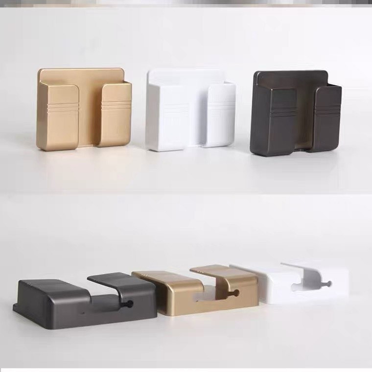 Khay để remote, điện thoại dán tường tiện dụng không phải khoan