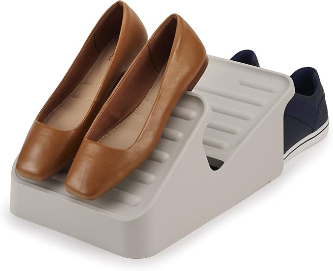 Kệ để giày mini 3 tầng Joseph Joseph Shoe-In Compact (Ecru) Hàng chính hãng